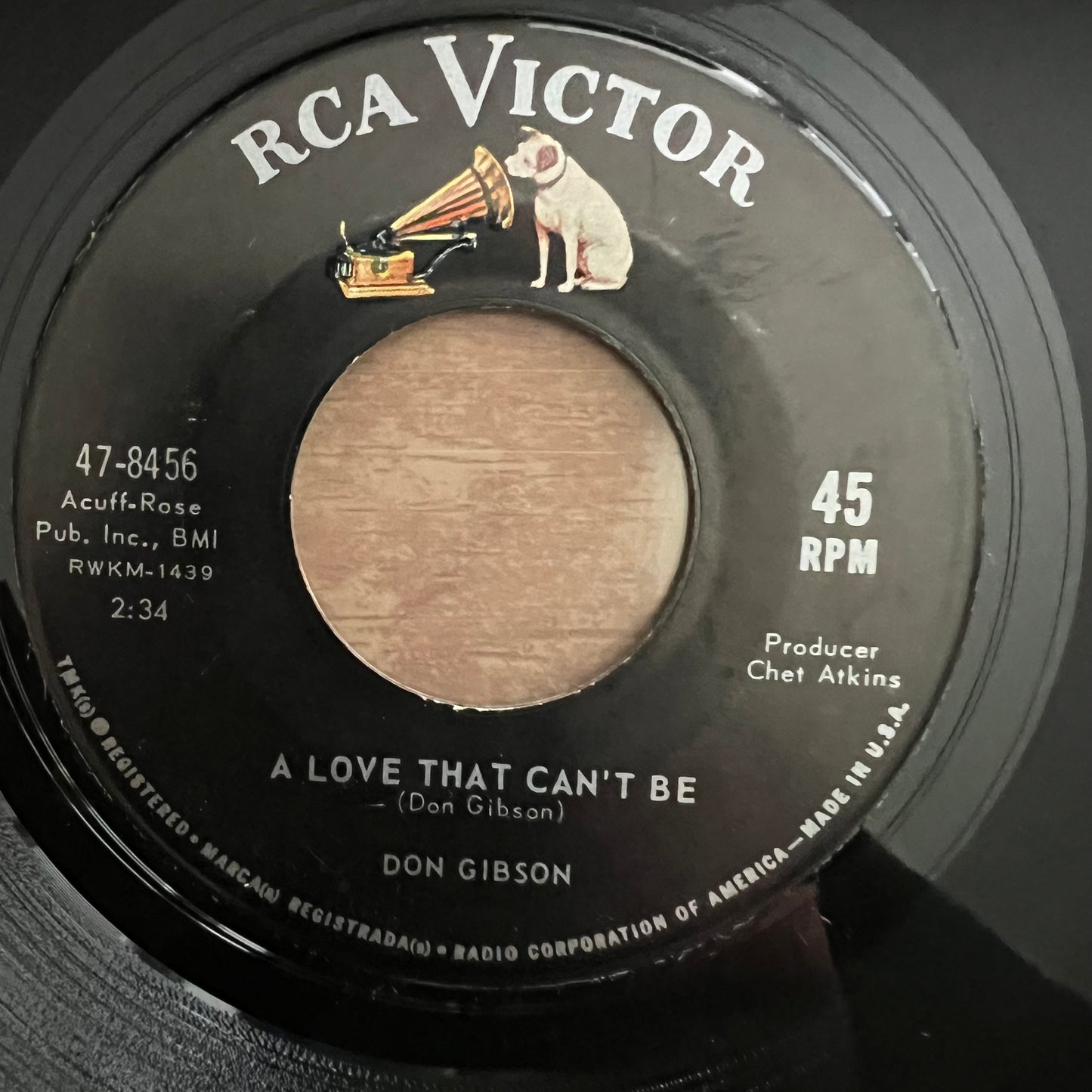 Don Gibson - Cause I Believe In You / 1. US-Press. 1964 - (VG+/Neutral)