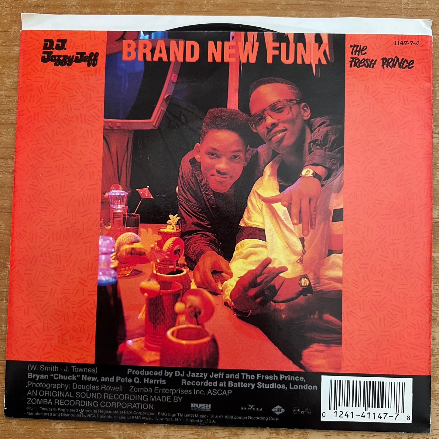 DJ Jazzy Jeff & The Fresh Prince - Girls Ain't Nothing But Trouble / 1. US-Press. 1988 - (M-/M-)