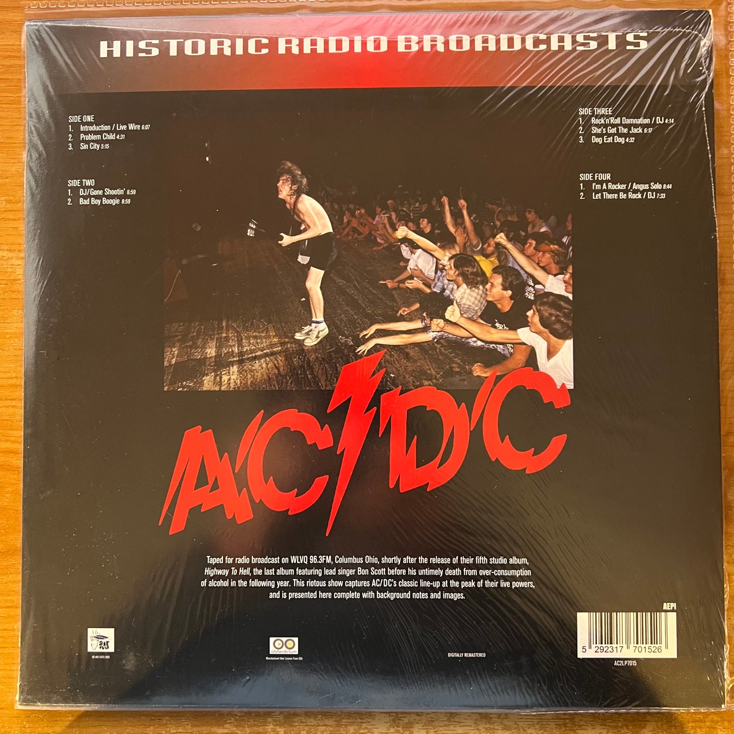 AC/DC - Problem Child / 2 LP - 1. EU-Press. 2015 - (Mint/Mint Sealed)
