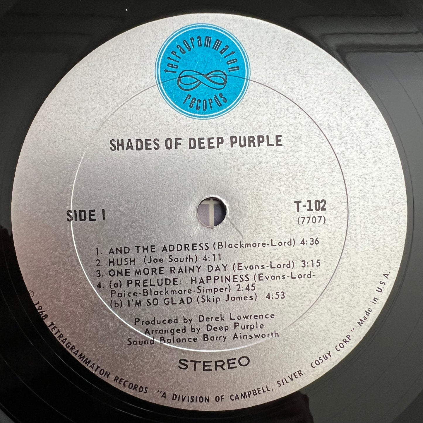 Deep Purple - Shades Of Deep Purple / 1. US-Press. 1968 (M-/VG+)