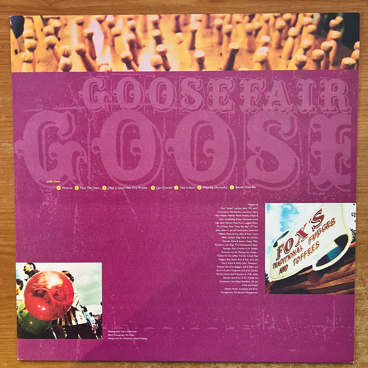 China Drum - Goosefair / 1st UK Press. 1996 - (M-/M-)