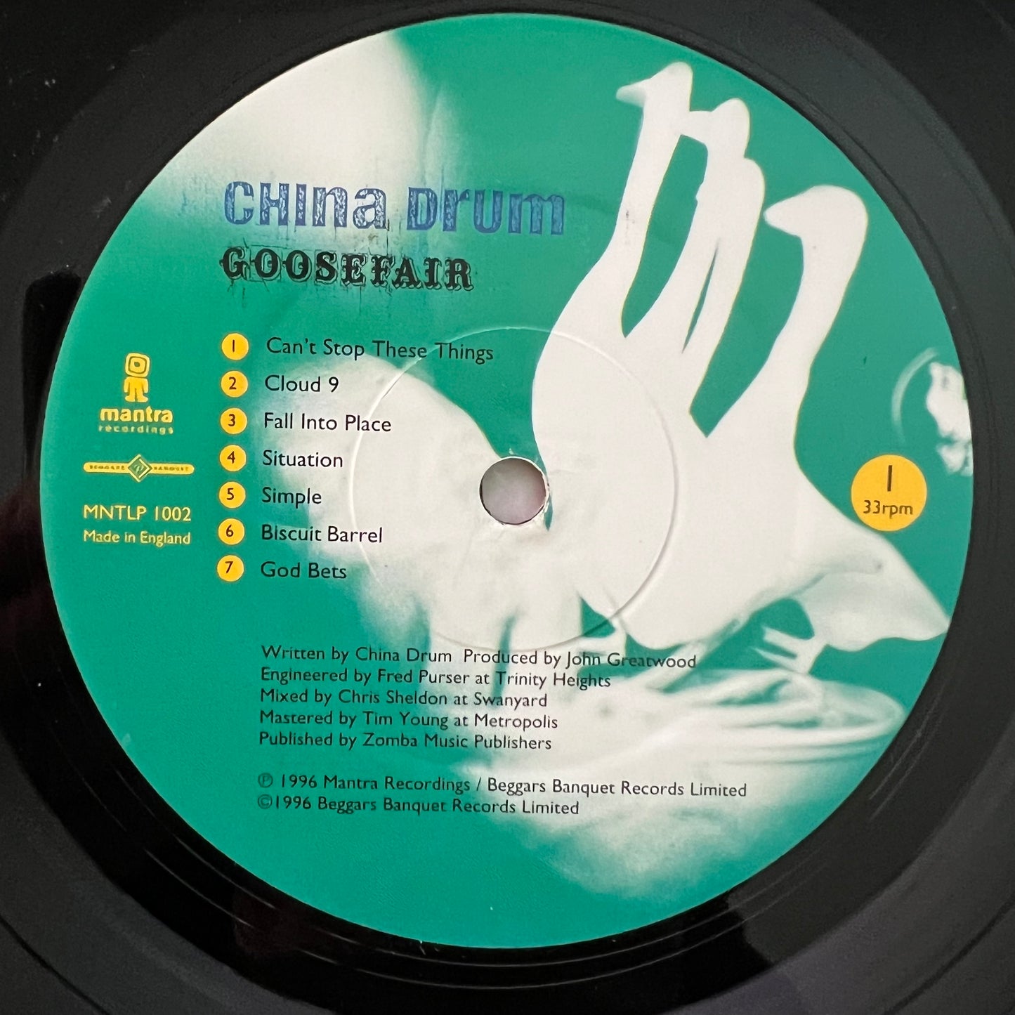 China Drum - Goosefair / 1st UK Press. 1996 - (M-/M-)