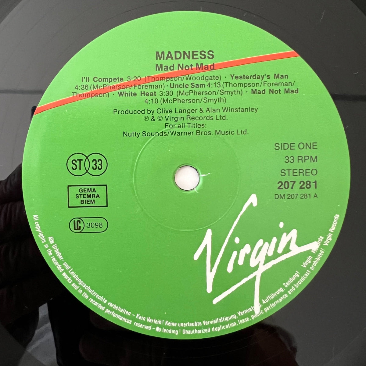 Madness - Mad Not Mad / 1. D-Press. 1985 - (M-/M-)