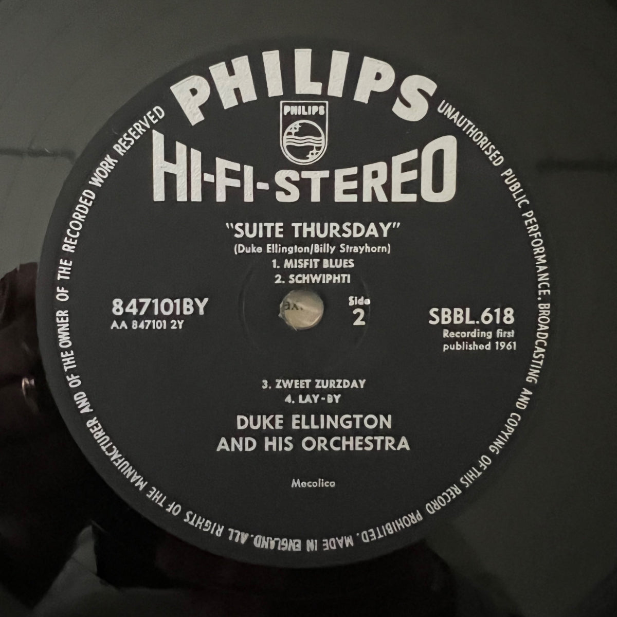 Duke Ellington - Peer Gynt Suite Nos. 1&2 / UK-Press. 1961 - (VG+/VG++)