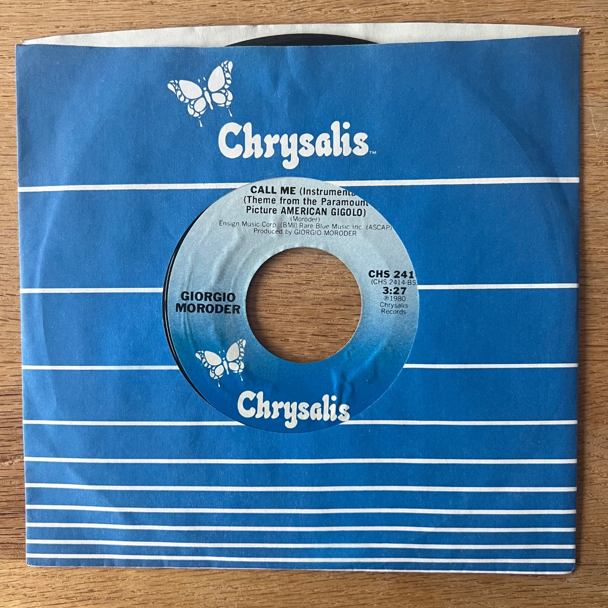 Blondie, Giorgio Moroder - Call Me / 1. US-Press. 1980 - (M-/VG++)