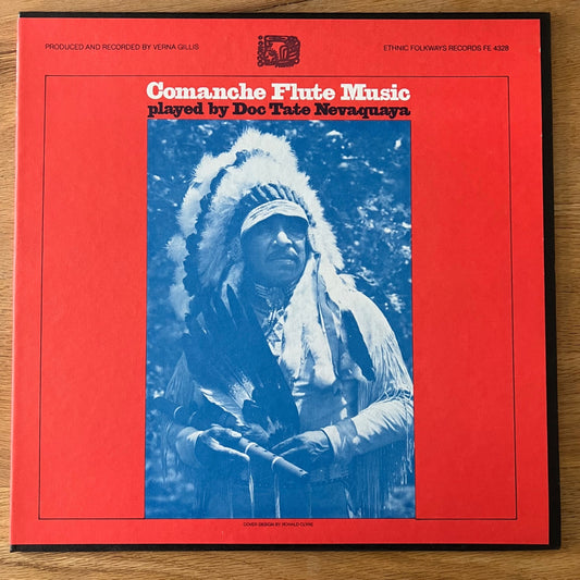 Doc Tate Nevaquaya - Comanche Flute Music / 1st US Press. 1979 - (M-/M-)