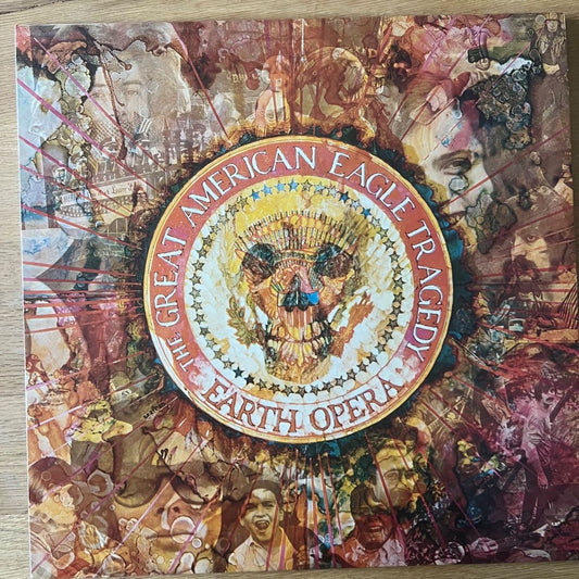 Earth Opera - La Grande Tragédie de l'Aigle Américain / Presses britanniques. RE 1987 - (M-/M-)