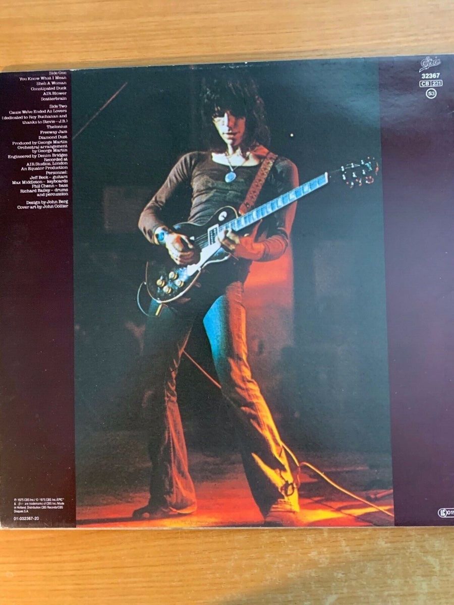 Jeff Beck - Blow By Blow / NL-Pressing, Reissue from 1975 - (M-/VG++)