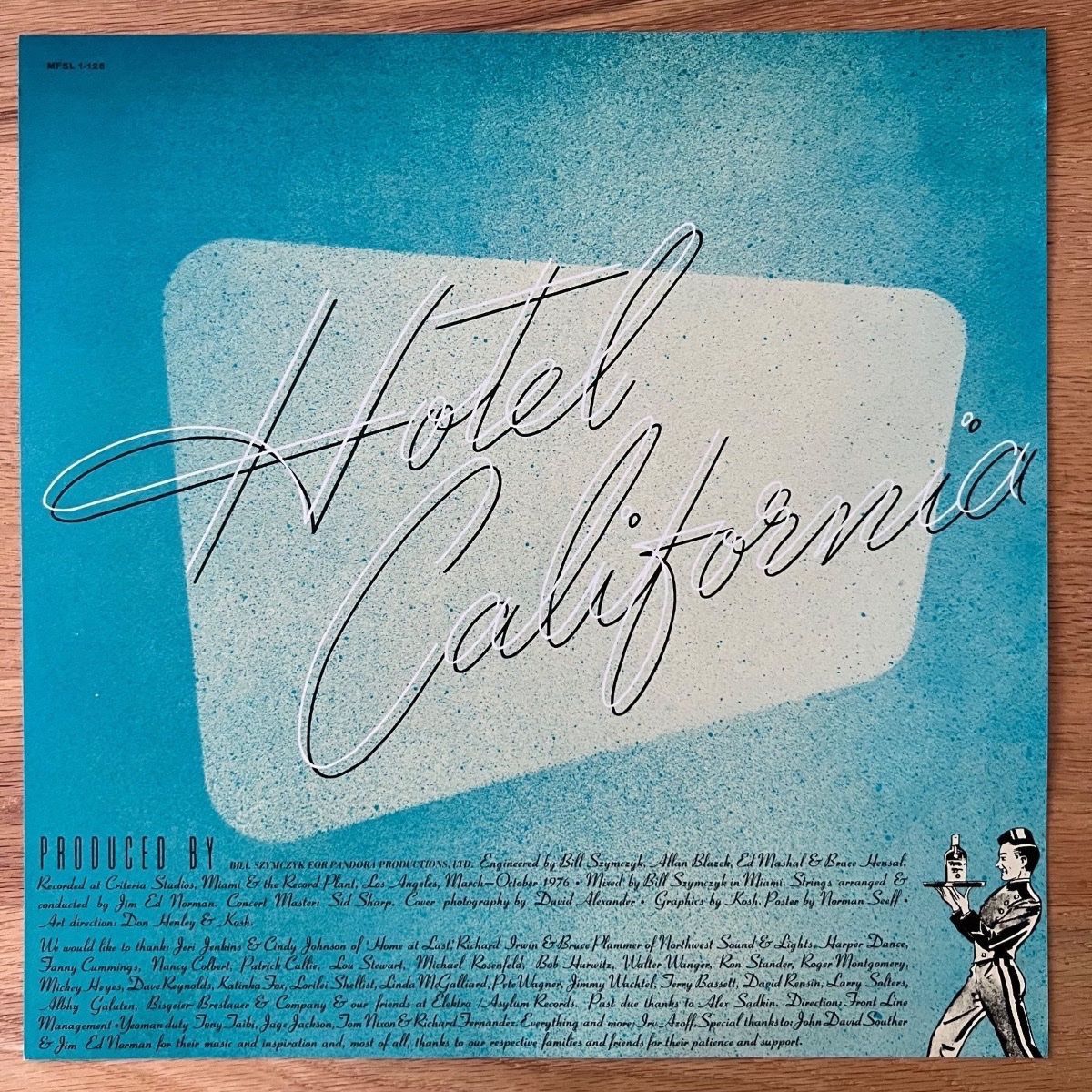 Eagles - Hôtel California / Audiophile MFSL 1984 - (M-/M-)