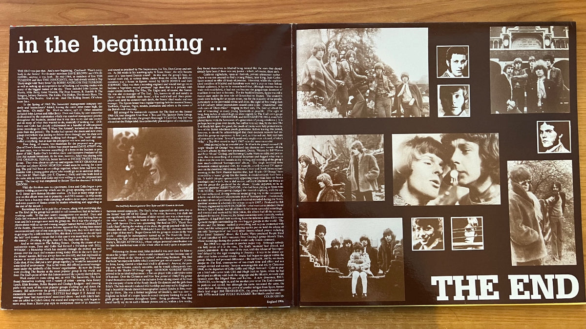 End - In The Beginning... / 1. UK-Press. 1996 - (M-/M-)