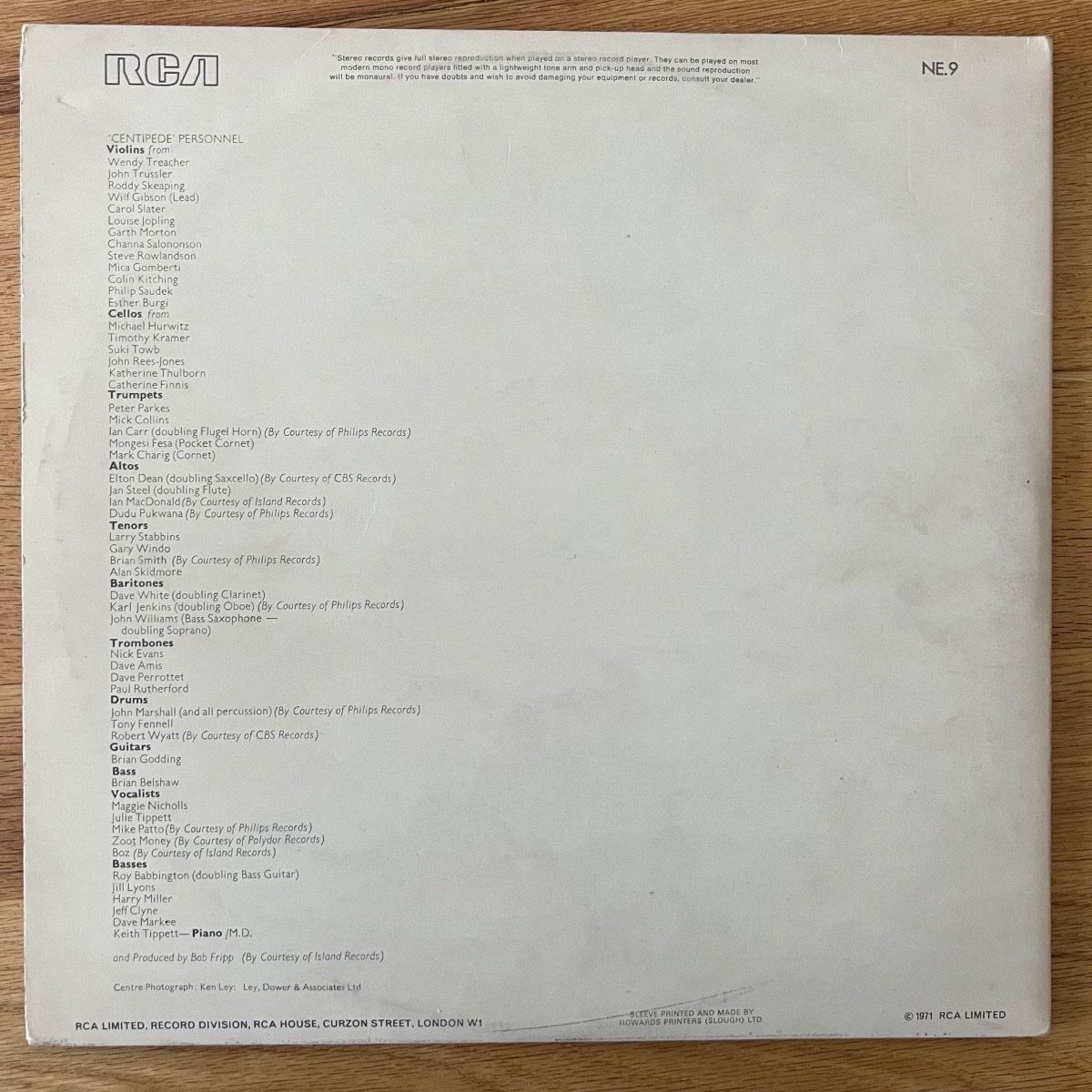 Centipede - September Energy / 2 LP - 1st UK Press. 1971 - (M-/VG+)