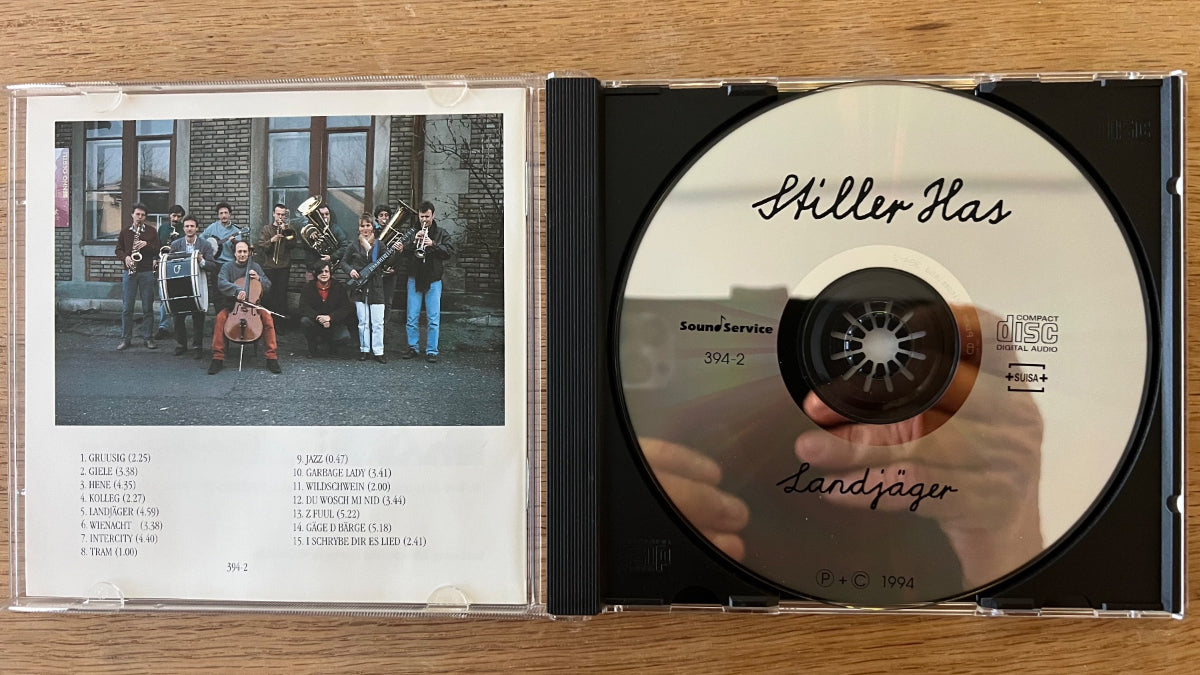 Stiller Has - Landjäger / CD - 1. Swiss-Press. 1994 - (M-/M-)