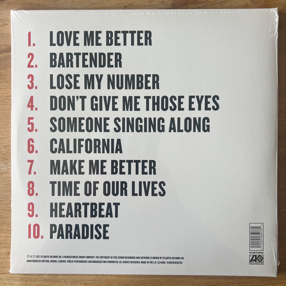 James Blunt - Afterlove / 1. EU-Press. 2017 - (Mint & Sealed)