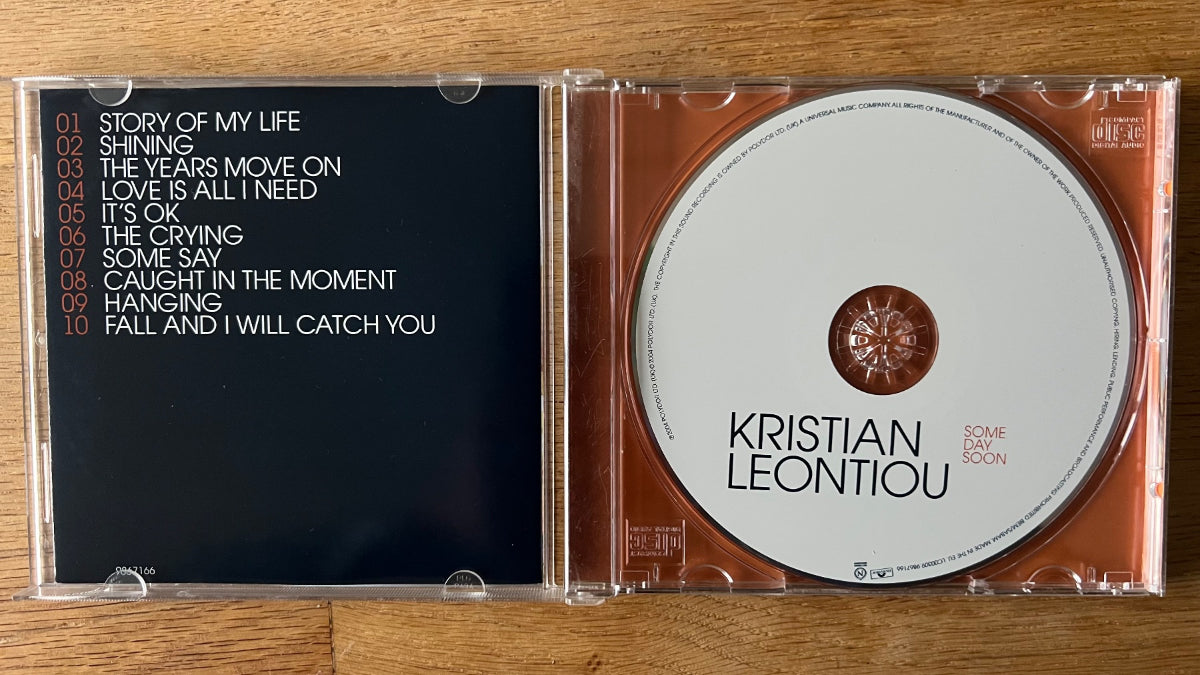 Kristian Leontiou - Some Day Soon / CD - 1. EU-Press. 2004 - (M-/M-)