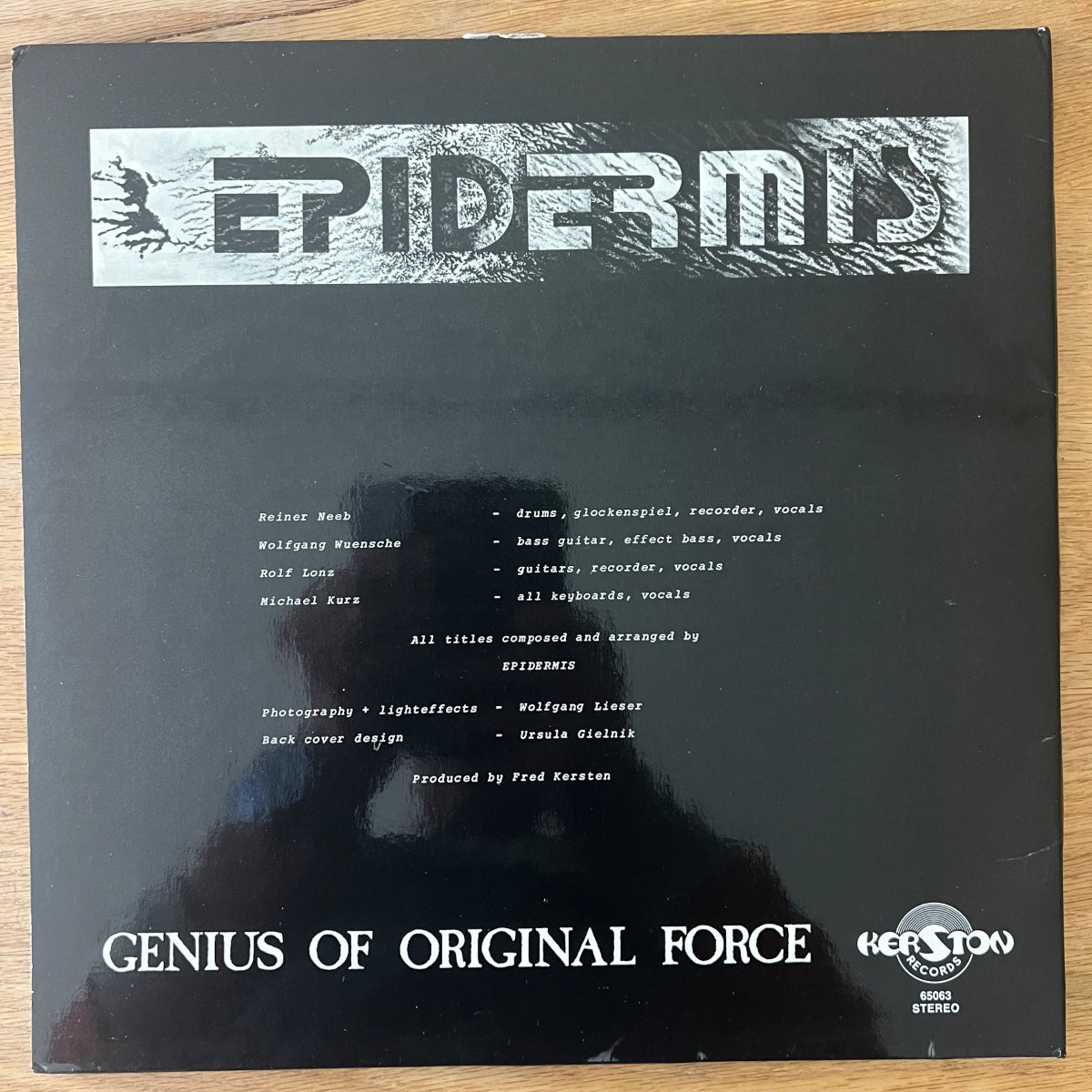Épiderme - Génie de la force originelle / 1. D-Press. 1977 - (M-/M-)