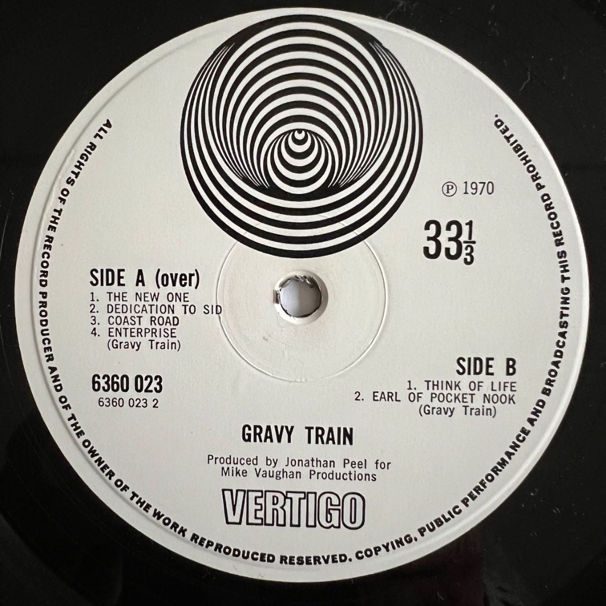 Gravy Train - Même édition / 1ère édition britannique. 1971 - (VG++/VG++)