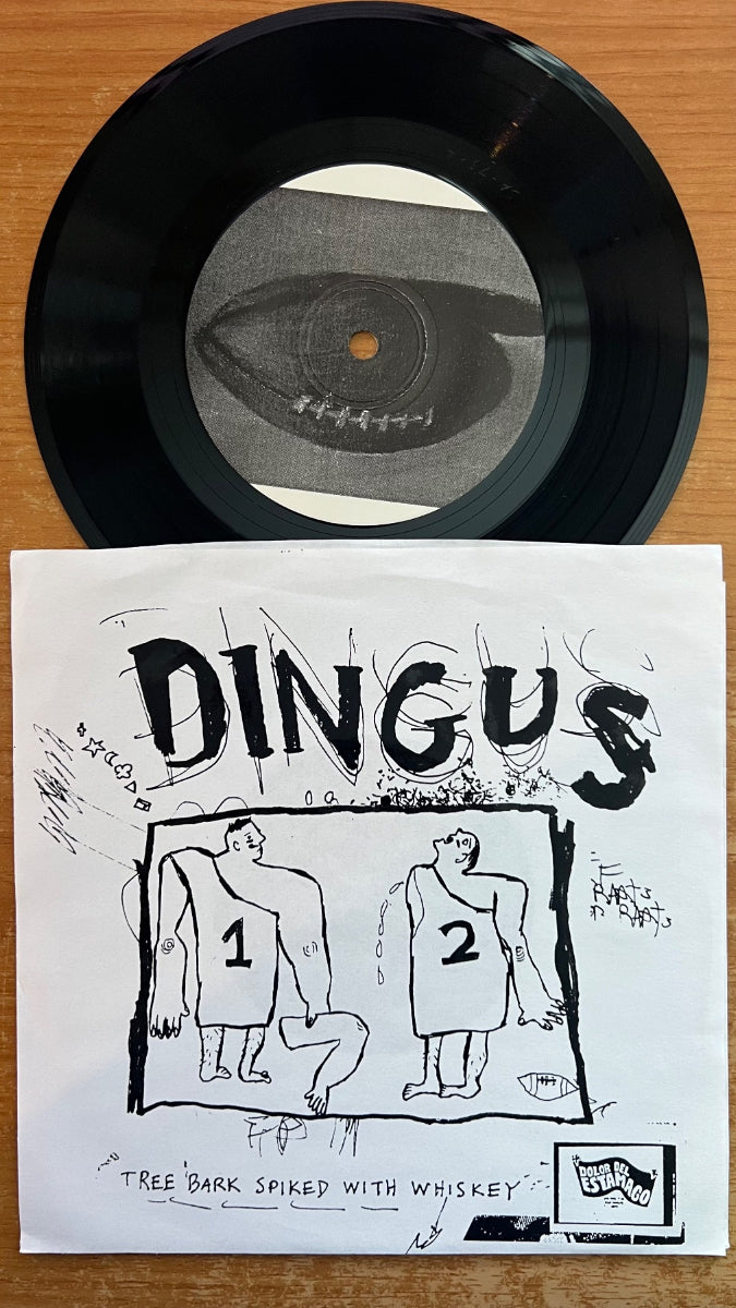 Dingus - Tree Bark Spiked With Whiskey / 7"EP - Mexico 199? - (M-/M-)