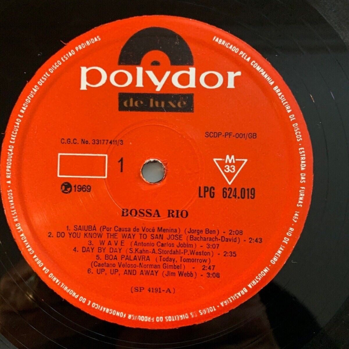 Bossa Rio (Sergio Mendes) - Bossa Rio / 1st Brasil Pres. 1969 - (M-/VG++)