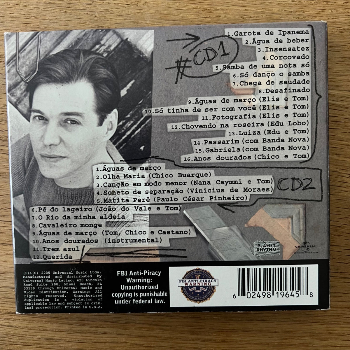 Antonio Carlos Jobim - Fotografia / 2 CD - 1st US 2005 - (M-/VG++)