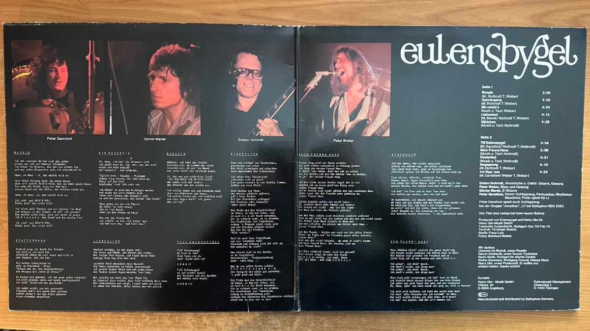 Eulenspiegel - Same / 1. D-Press. 1979 - (M-/VG+)