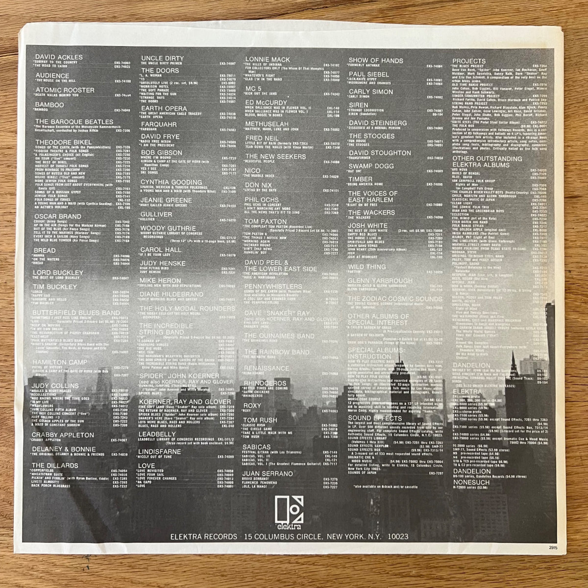 Lonnie Mack - Glad I'm In The Band / US Press. 1969 - (M-/VG+)