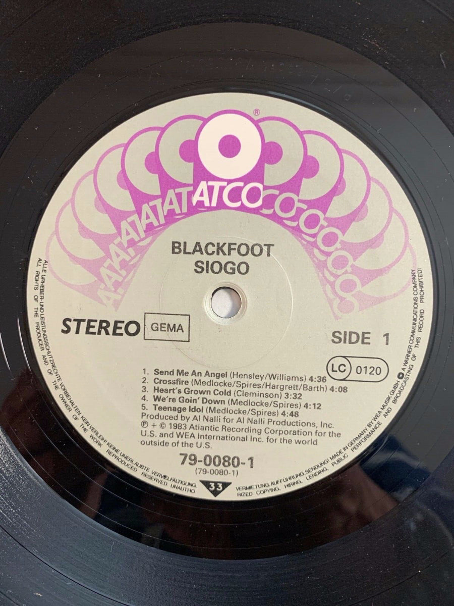 Blackfoot - Siogo / 1. German-Press. 1983 - (M-/VG++)