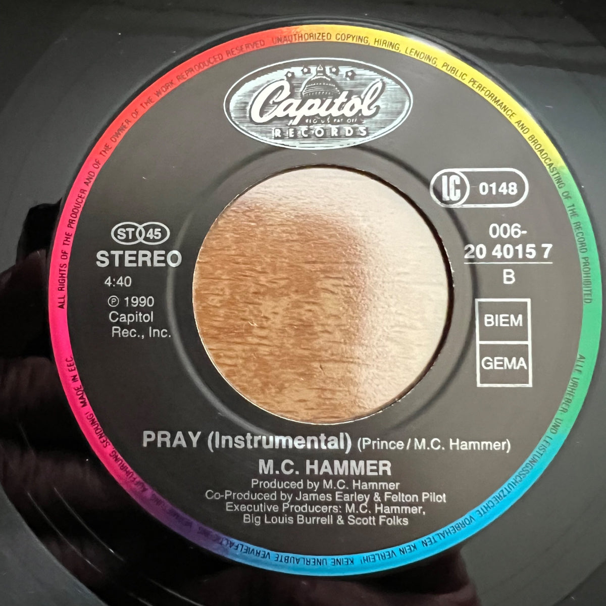 M.C. Hammer - Pray / 1. EU-Press. 1990 - (M-/M-)