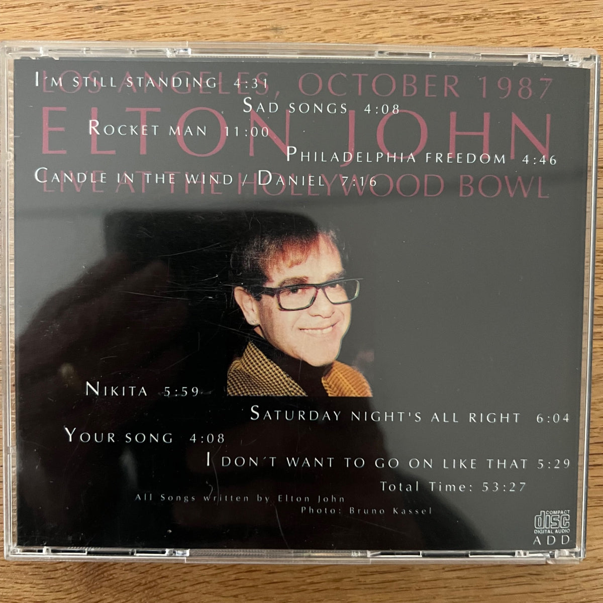 Elton John - Los Angeles, Live At The Hollywood Bowl 1987 / CD - 1. Italien-Press. 199? / (M-/M-)