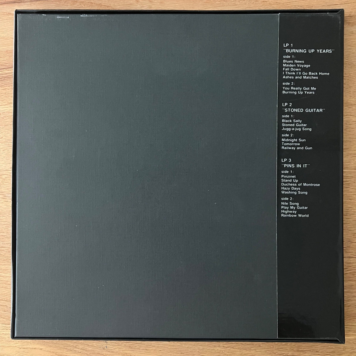 Human Instinct avec Billy TK - Human Instinct (1969-71) / Coffret 3 LP - 1re édition limitée (1988) - (M-/M-)