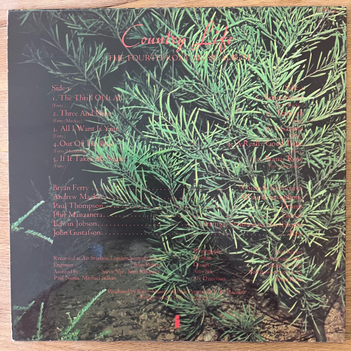 Roxy Music - Country Life / 1st UK Press. 1974 - (M-/M-)