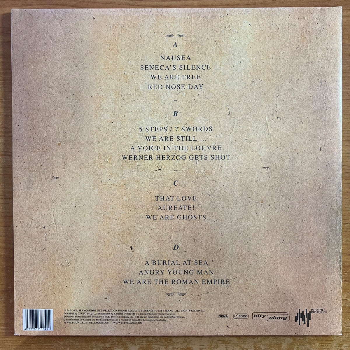 Get Well Soon - Vexations / 2 LP - 1. D-Press. 2010 - (Mint & Sealed)