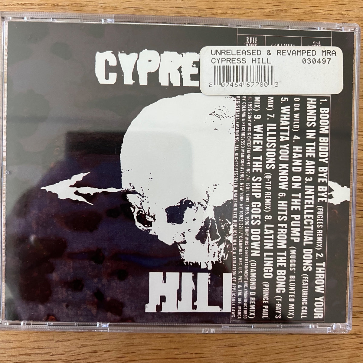 Cypress Hill - Unreleased & Revamped / CD - US Press. 1996 - Club Edition - (M-/M-)