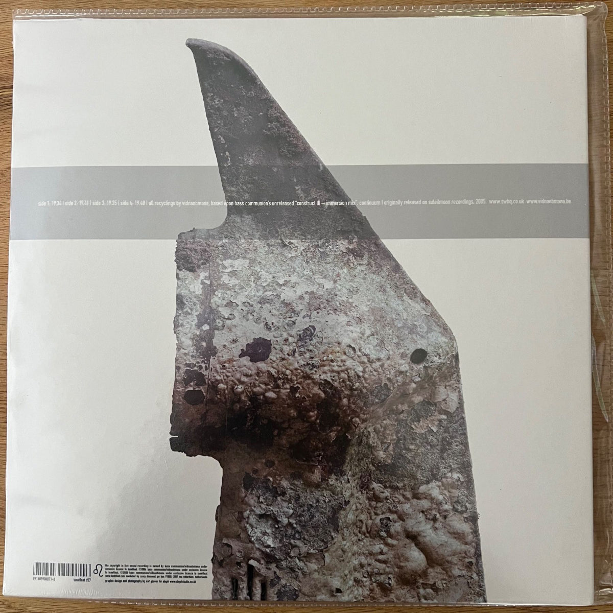Continuum, Bass Communion..- Continuum Recycl. Vol. 1/ 2 LP - 1st NL Press. 2006 - (Mint & Sealed)