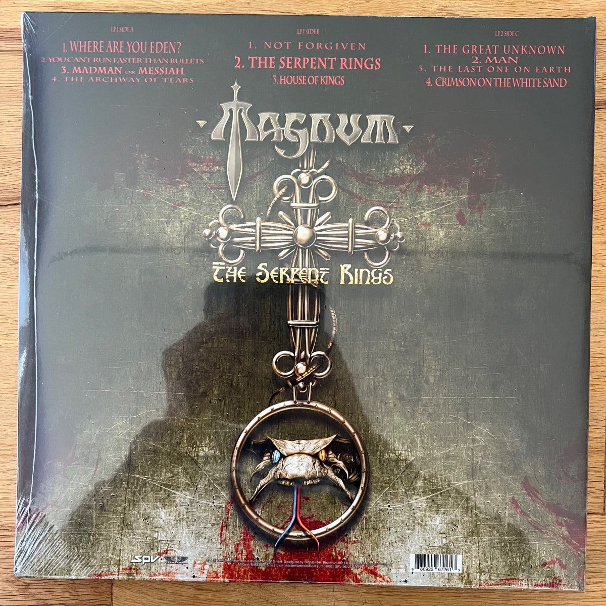 Magnum - The Serpent Rings / 1. D-Press. 2020 - Purple Vinyl - (Mint & Sealed)