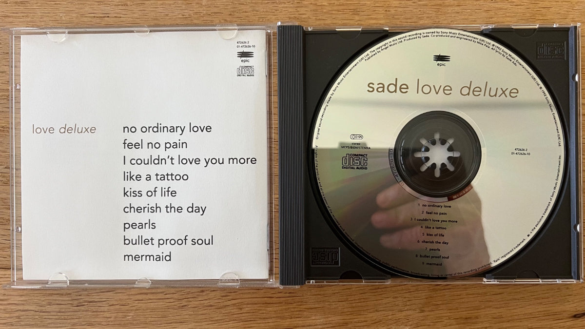 Sade - Love Deluxe / CD - 1st UK Press. 1992 - TOP