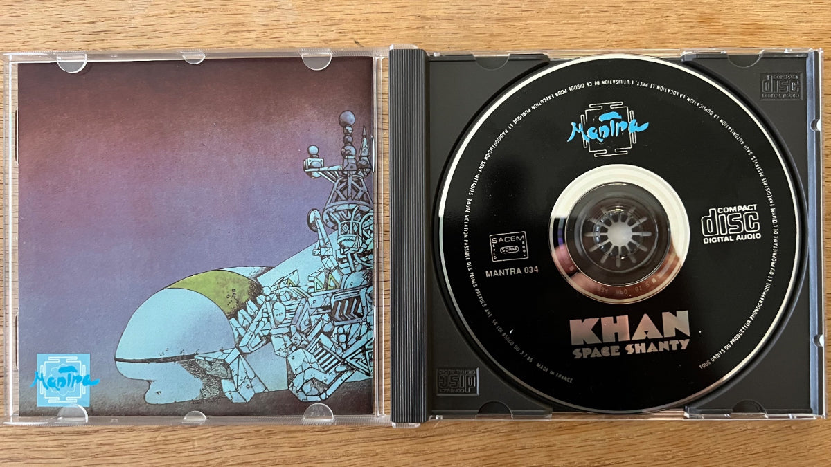 Khan - Space Shanty / CD - 1. France-Press. 1990 on CD - (M-/M-)