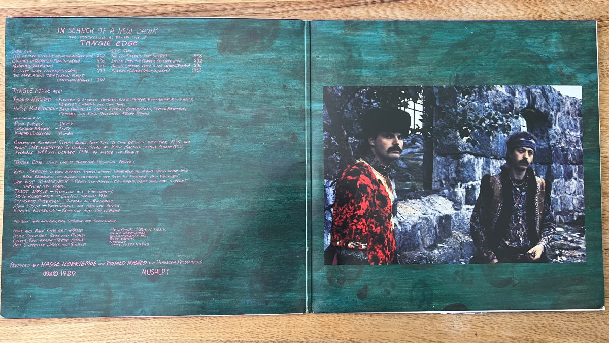 Tangle Edge - In Search Of A New Dawn / Norway-Press. 1989 - (M-/VG+)