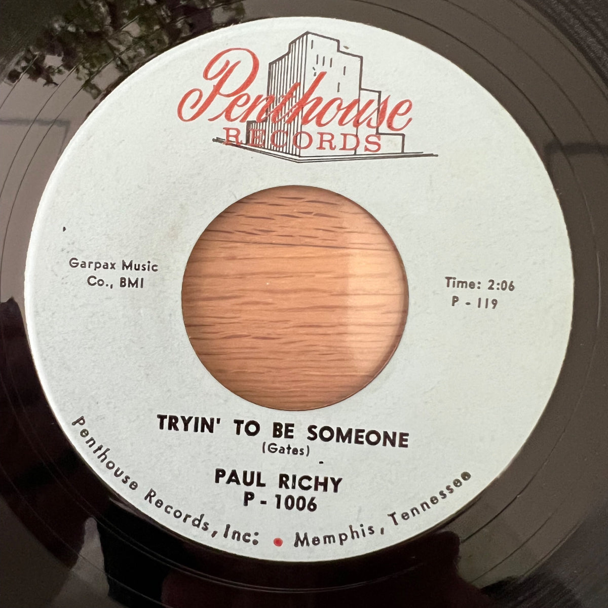 Paul Richy - Tryin' To Be Someone / 1. US-Press. 195? - (VG++/Neutral)