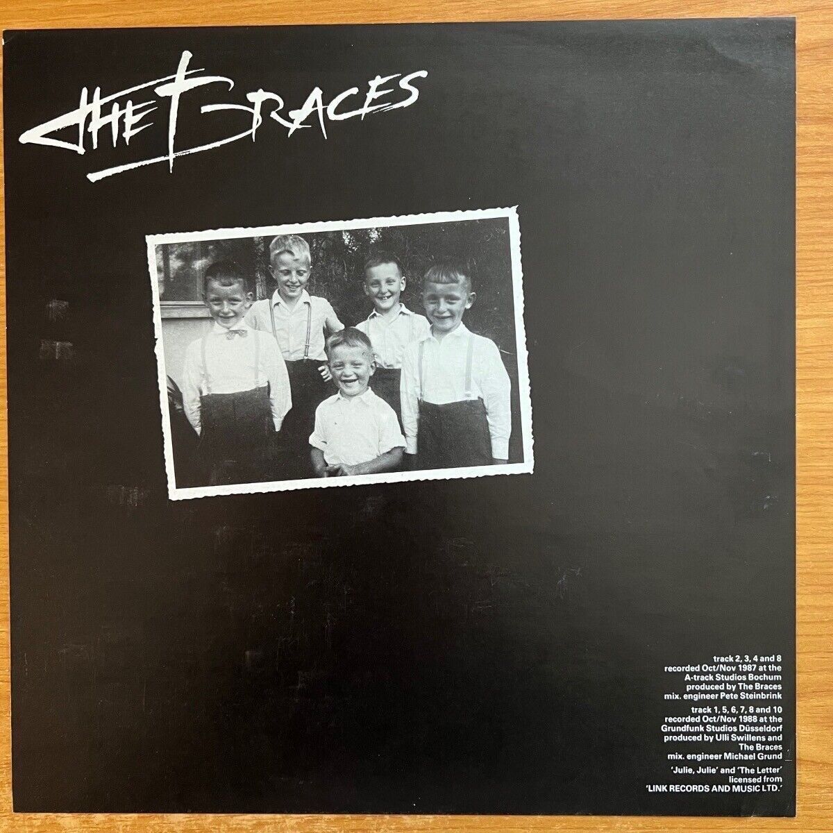 Braces - Prime Cut // 1st UK Pressing 1989 - (M-/M-)