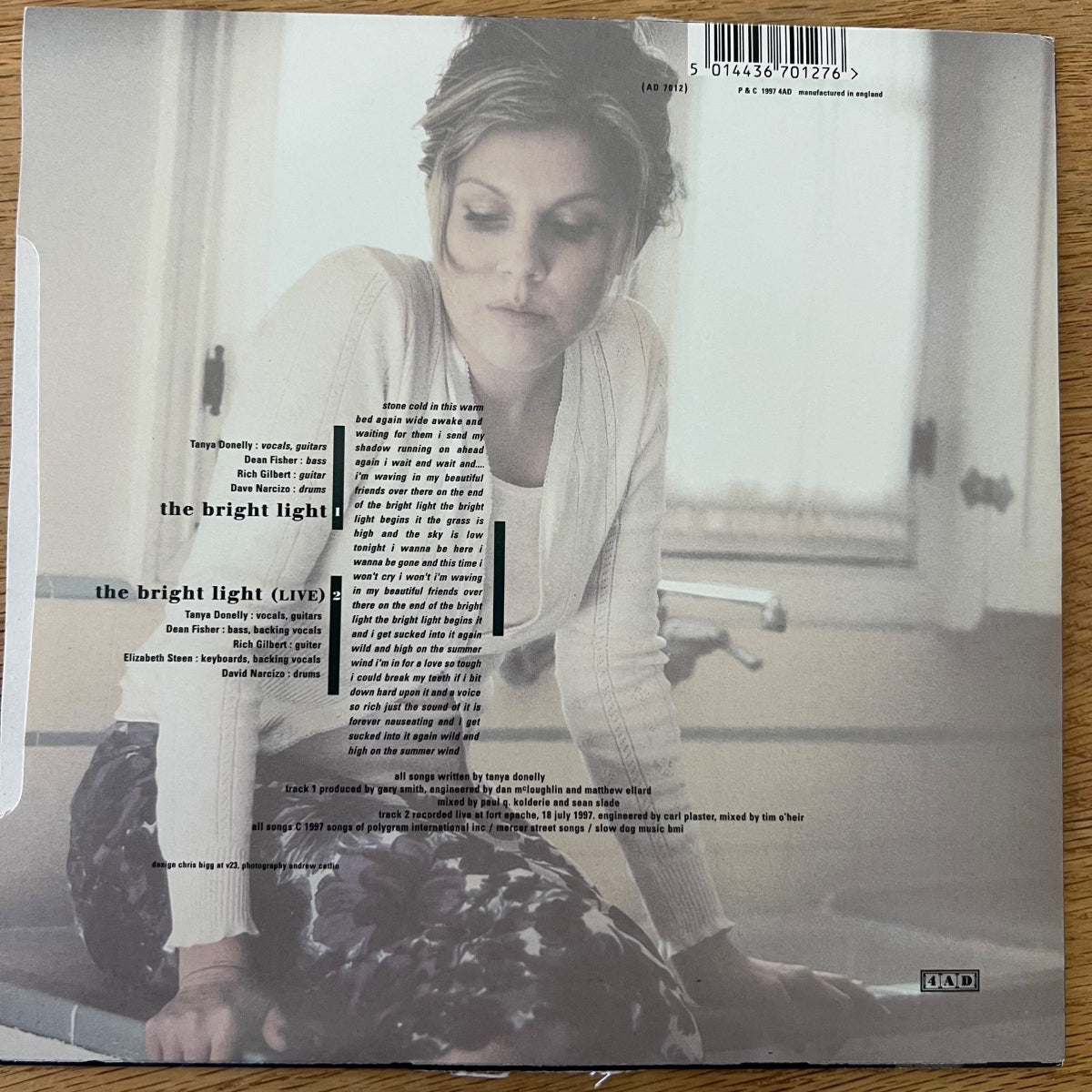 Tanya Donelly - The Bright Light / 1. UK-Press. 1997 - TOP