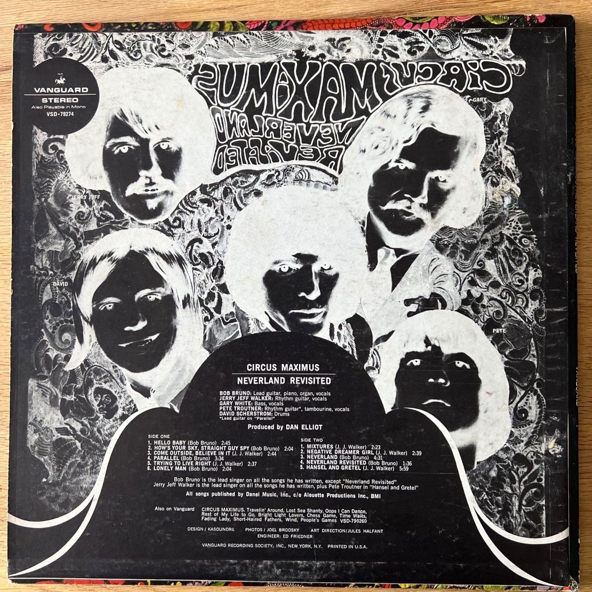 Circus Maximus - Neverland Revisited / 1. US-Press. 1968 - (M-/VG++)