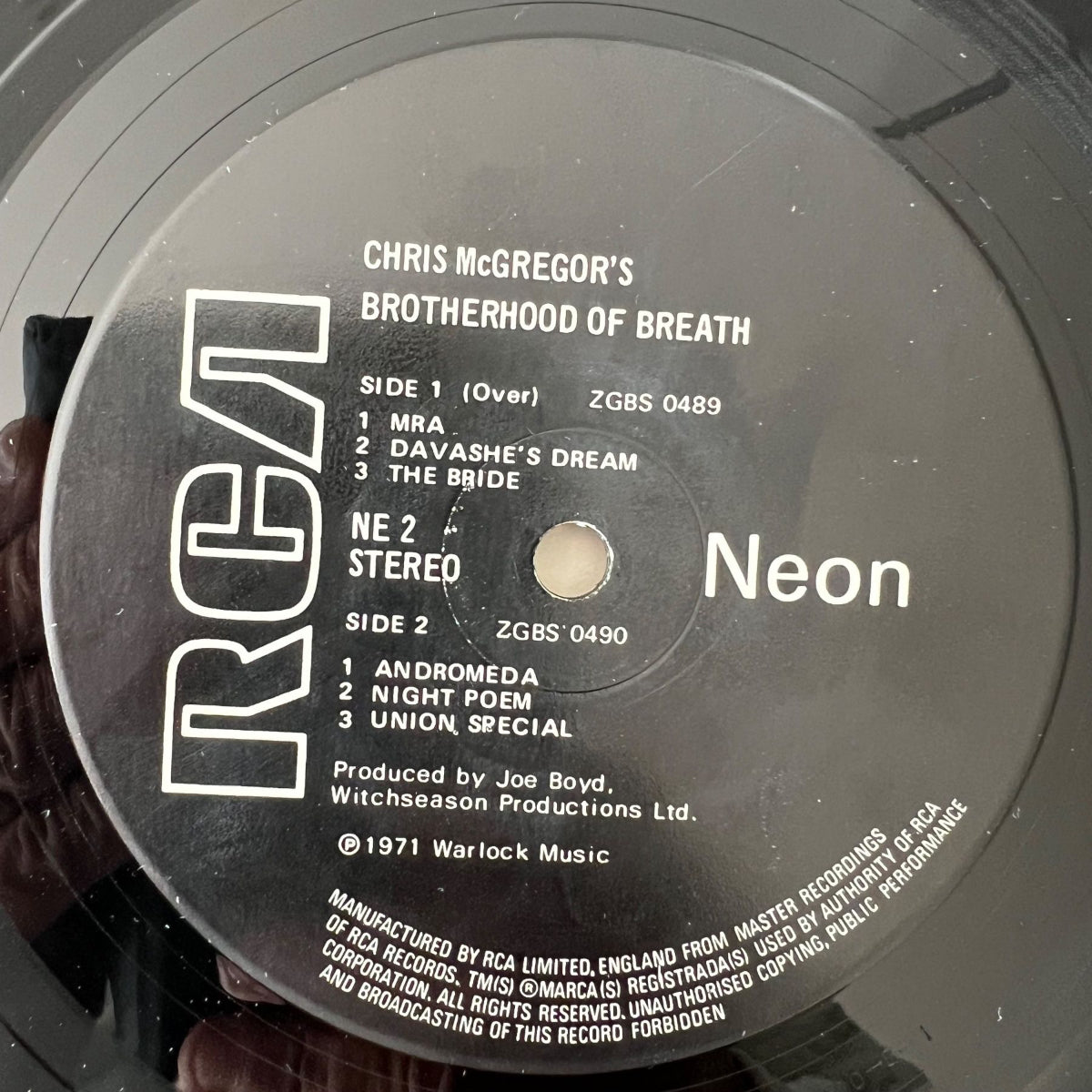 Chris McGregor's Brotherhood Of Breath - Same / 1. UK-Press. 1971 - (M-/VG)