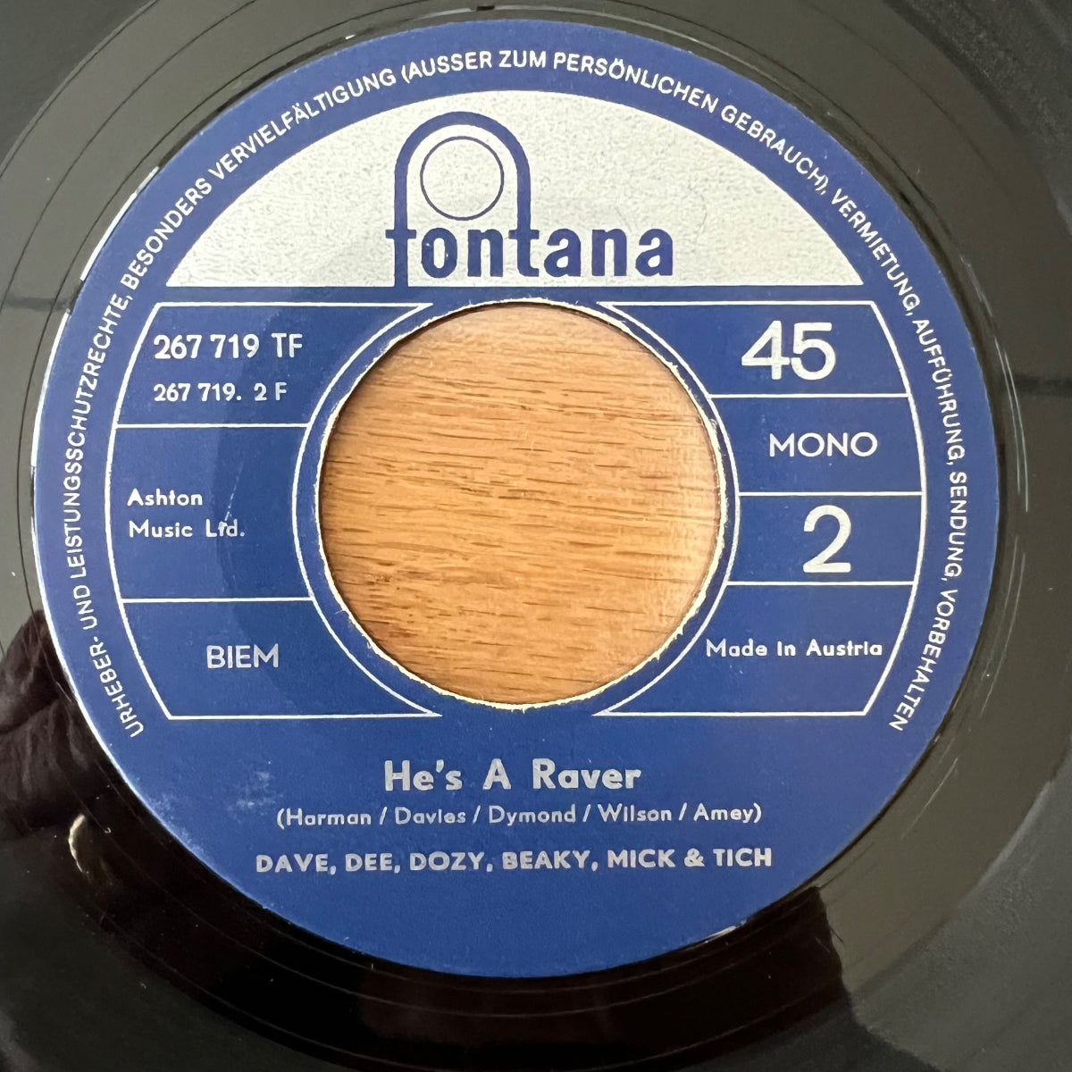 Dave Dee, Dozy, Beaky, Mick & Tich - Okay / 1. Austria-Press. 1967 (VG/G+)