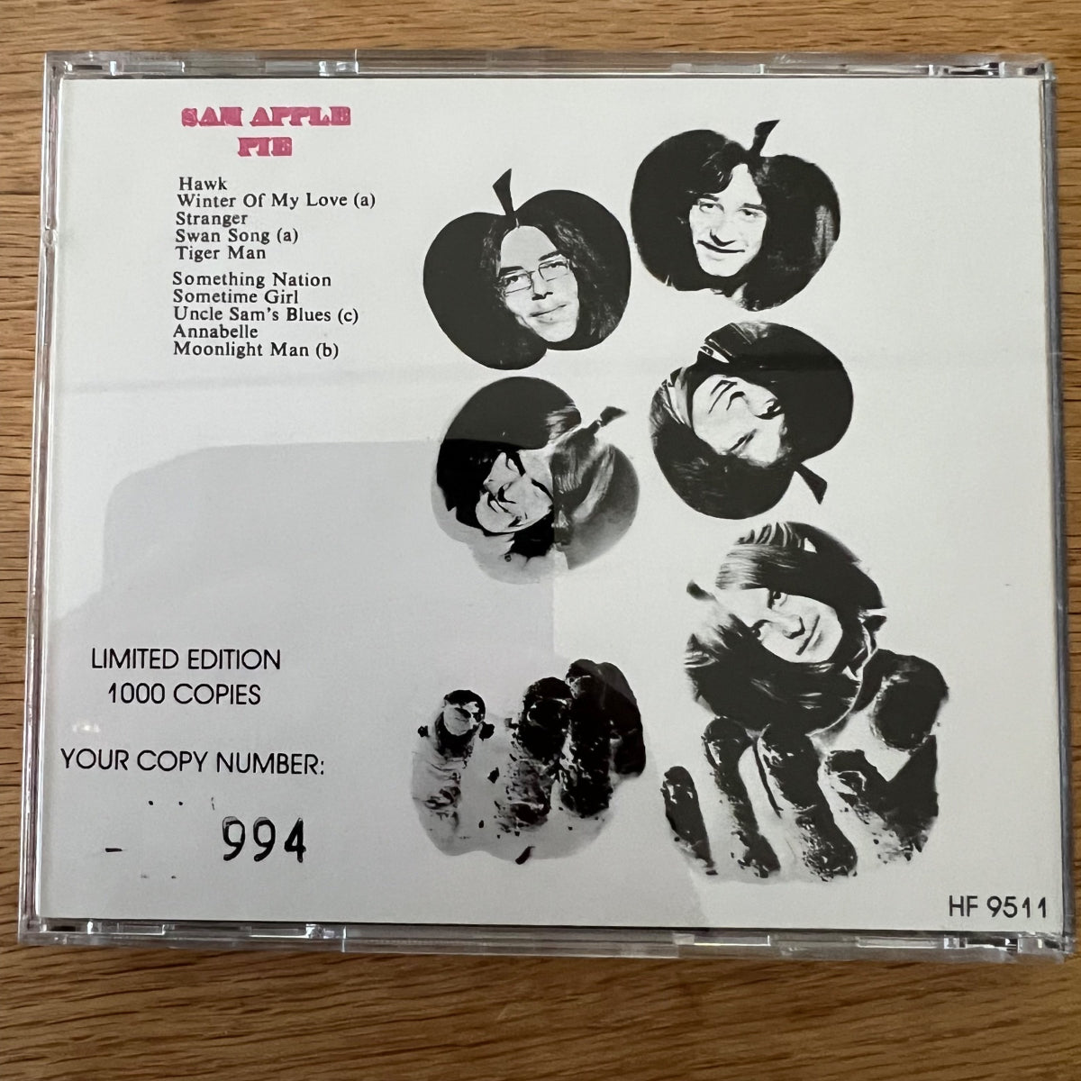 Sam Apple Pie - Same / CD - ??-Press. - Lim. Numb. Edition - (M-/M-)