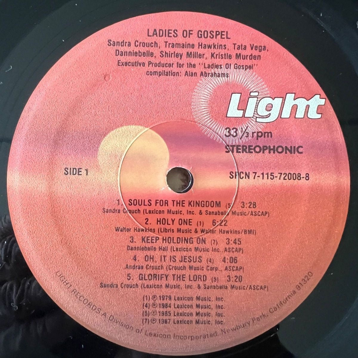 Sandra Crouch.... - Ladies Of Gospel / 1. US Press. 1987 - (M-/M-)