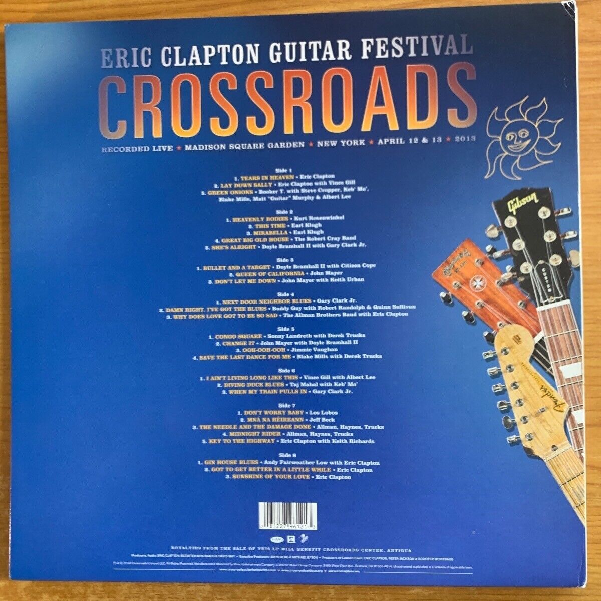 Eric Clapton - Crossroads Guitar Festival / 4 LP - Pressage US. 2014 - Test pressage - (M-/ M-)