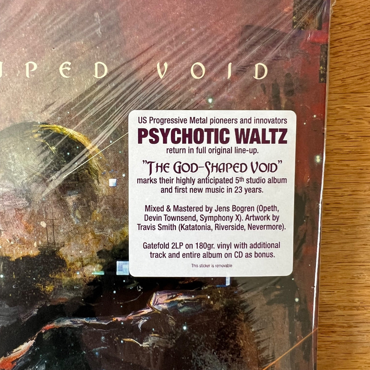 Psychotic Waltz - The God-Shaped Void / 2 LP et CD - 1. Pressage allemand. 2020 - (Neuf et scellé)