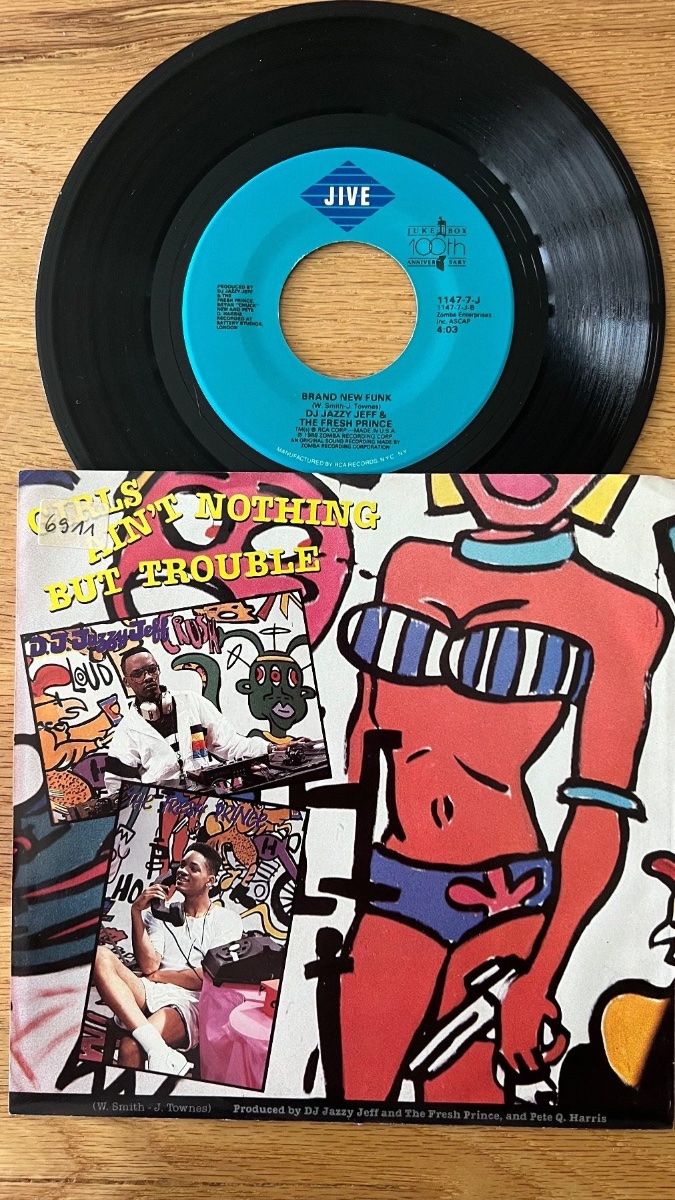 DJ Jazzy Jeff & The Fresh Prince - Girls Ain't Nothing But Trouble / 1. US-Press. 1988 - (M-/M-)