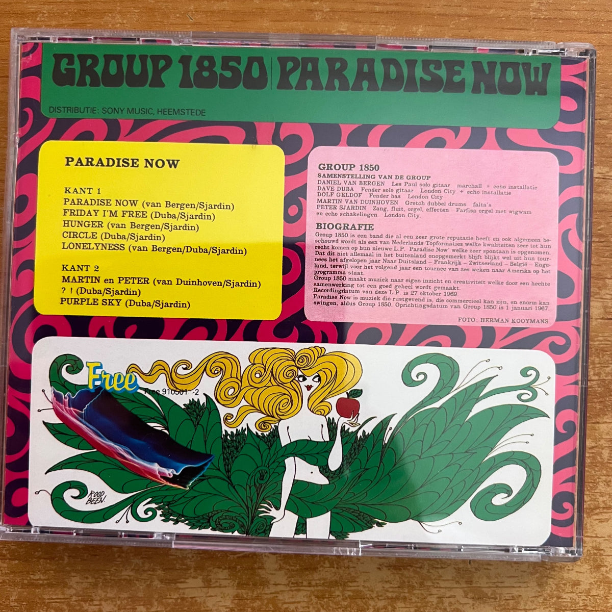 Group 1850 - Paradise Now / CD von 1991 - (M-/M-)