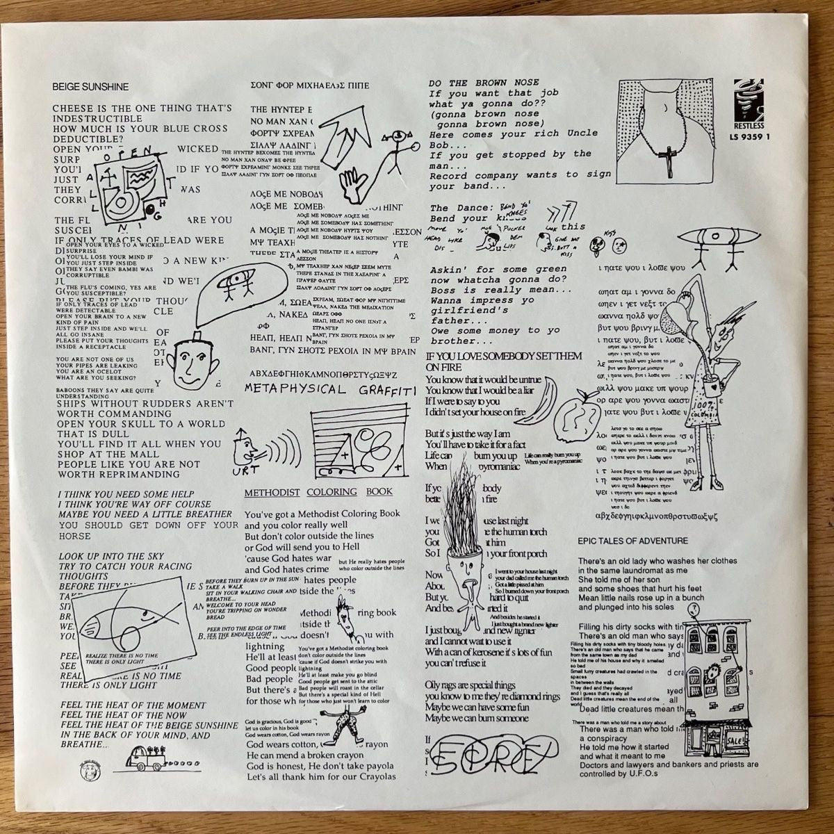 Dead Milkmen - Metaphysical Graffiti / 1st NL Press. 1990 - (M-/M-)